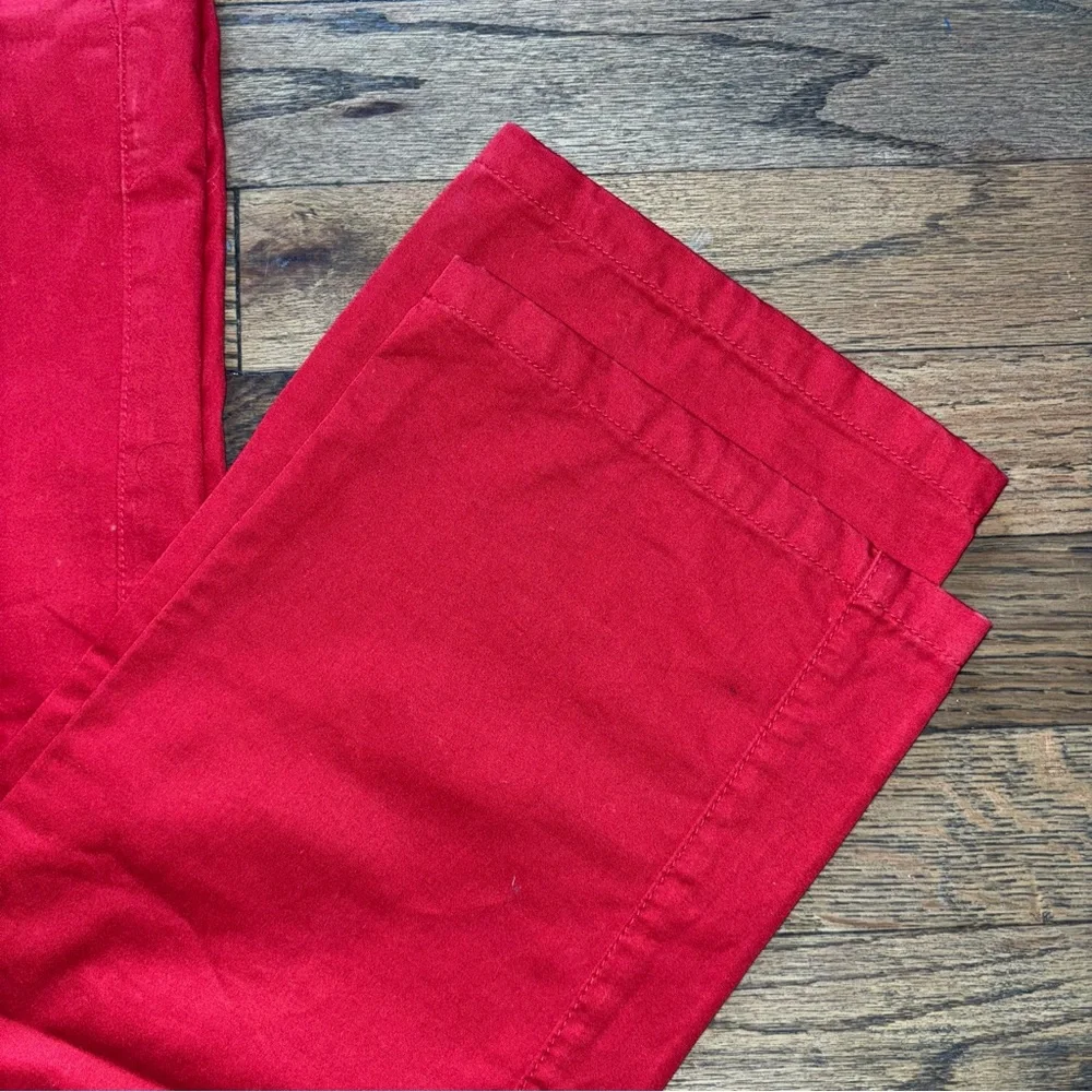A|X Armani Exchange Men’s Red Pants 100% Cotton Size 33 - Picture 11 of 14